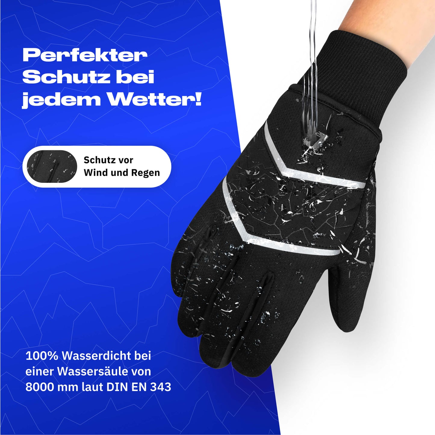 PolarTherm Handschuhe + Schal + Mütze