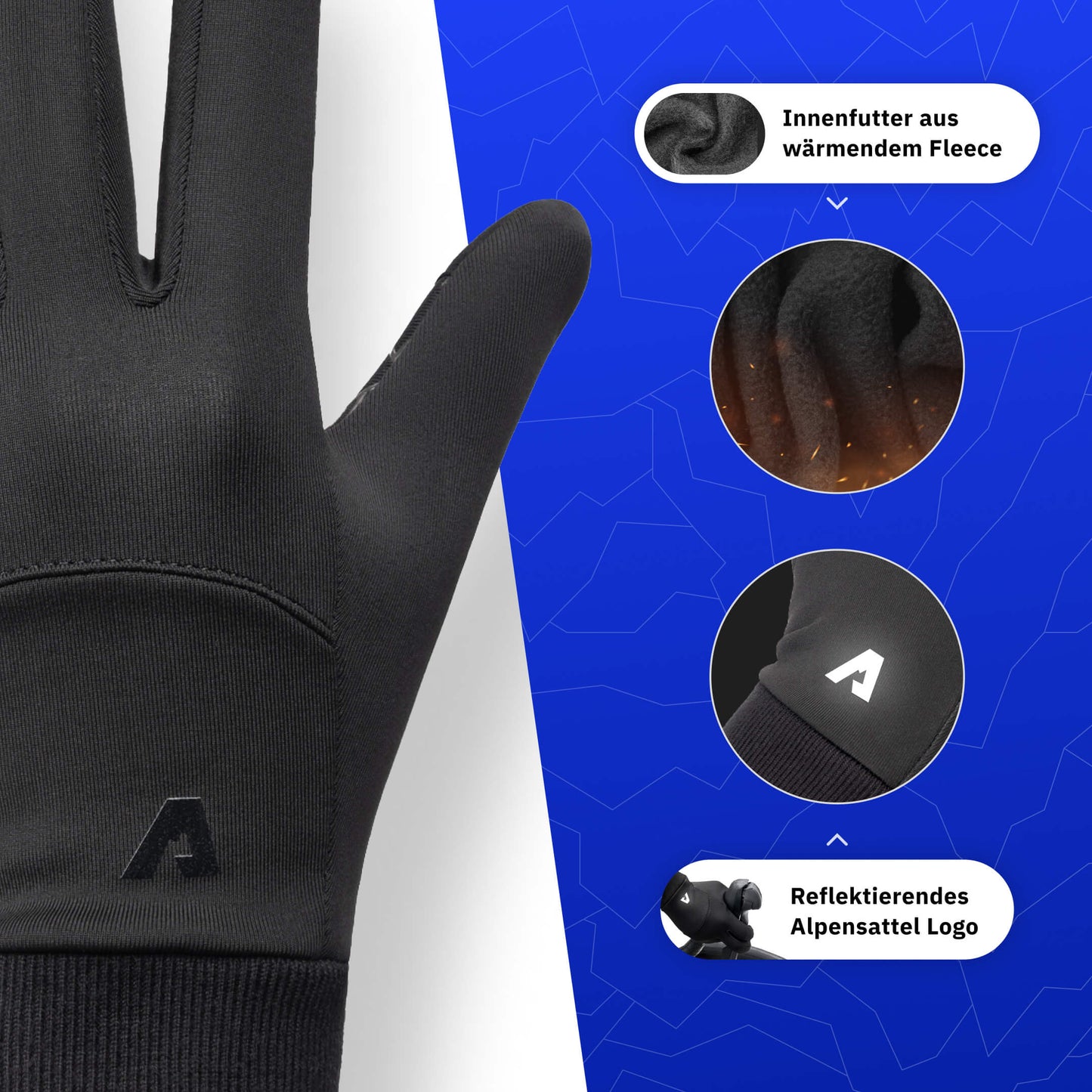 Thermo Handschuhe 2.0 + Schlauchschal - Alpensattel.de